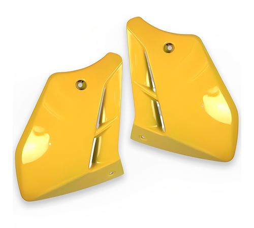 Aba Tanque CBX 250 Twister 2007 Até 2008 Amarelo Topázio