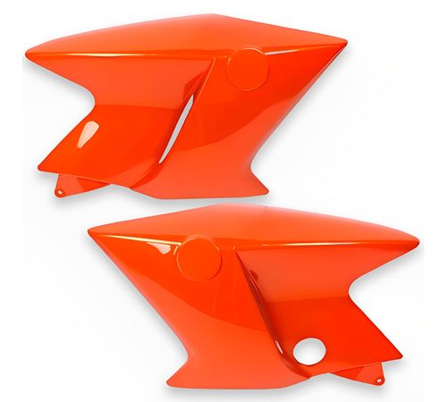 Aba Tanque YBR Factor 125 2015 Até 2016 Laranja - Sportive
