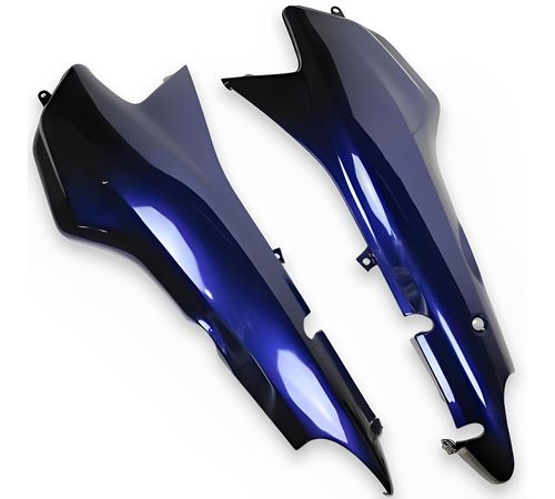 Tampa Lateral Biz 100 2000 Azul Andes Metálico - Pro Tork