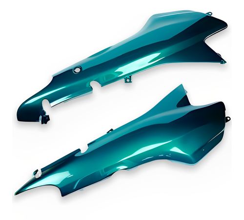 Tampa Lateral Biz 100 2002 Verde Boituva - Pro Tork