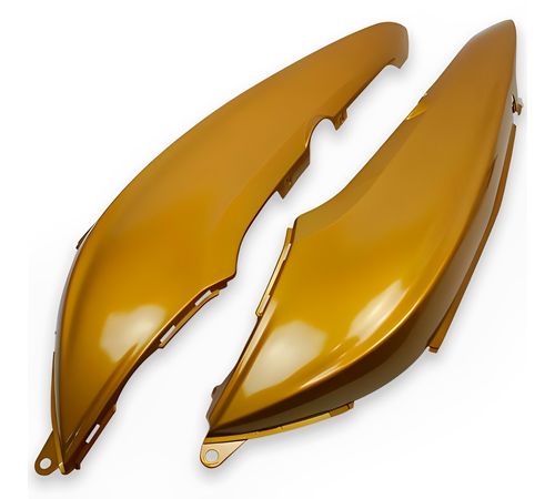 Tampa Lateral Biz 125 2011 Amarelo Metálico - Pro Tork