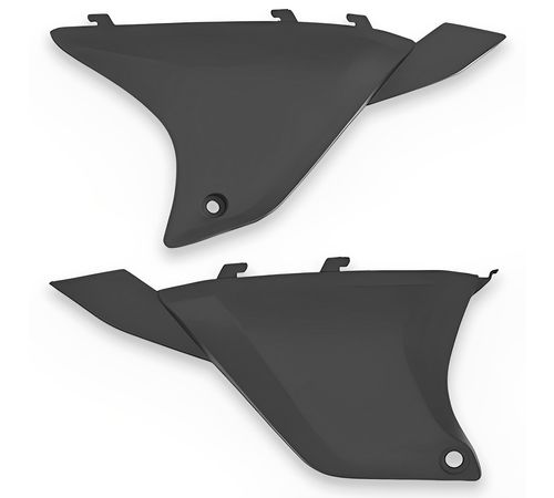 Sub Tampa Lateral Biz 125 2006 Até 2010 Preto Injetado