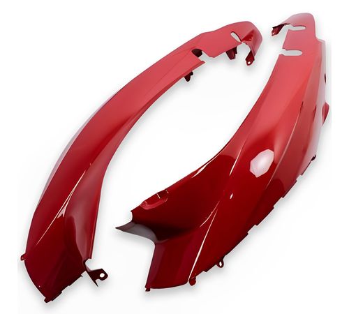 Tampa Lateral Biz 125 2007 Até 2008 Vermelho Guarau