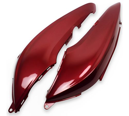 Tampa Lateral Biz 125 2013 Até 2015 Vermelho Pimenta