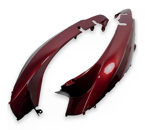 Tampa Lateral Biz 125 2009 Vermelho Cardeal - Pro Tork