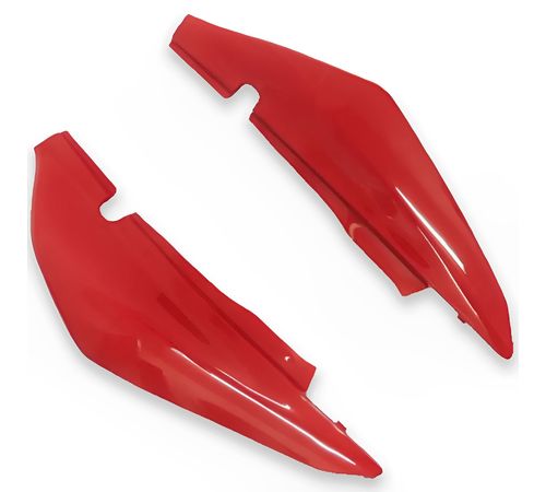 Tampa Lateral NXR 150 Bros 2006 Vermelho Clívia - Sportive