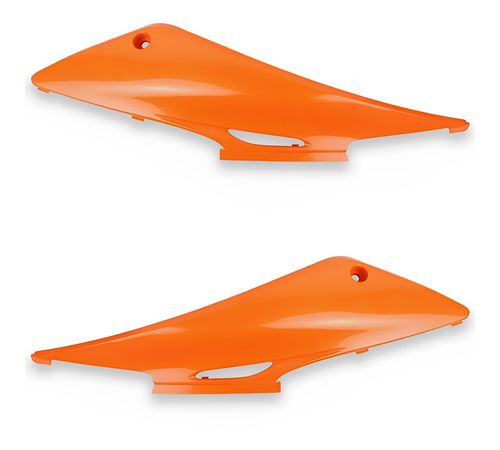 Tampa Lateral NXR 150 Bros 2010 Laranja Canoa - Sportive