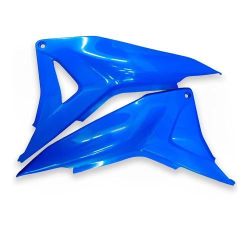Tampa Lateral NXR 160 Bros 2015 Até 2017 Azul - Pro Tork