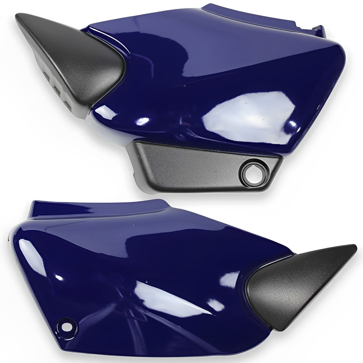 Tampa Lateral Titan 125 2002 Azul Atessa - Pro Tork