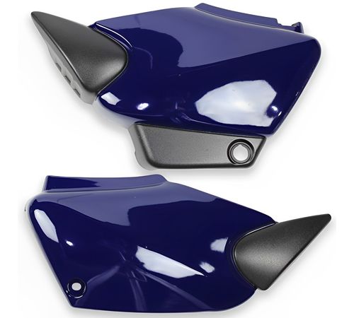 Tampa Lateral Titan 125 2002 Azul Atessa - Pro Tork