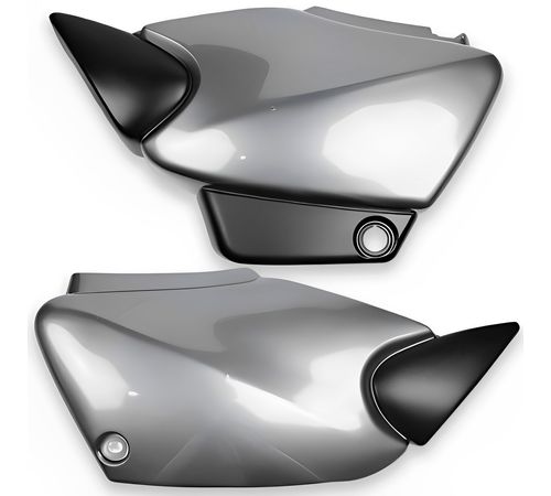 Tampa Lateral Titan 125 2002 A 2003 Prata Ibiúna - Pro Tork