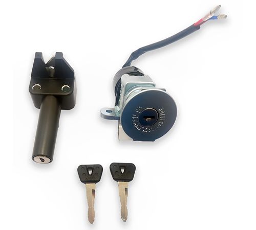 Contato Chave Ignição Crypton 115 2010 Até 2016 Kit 2 Peças