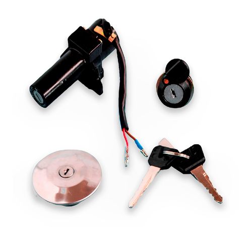 Contato Chave Ignição Factor 125 150 Fazer 150 Kit 3 Peças