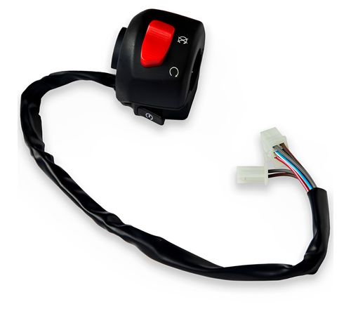 Punho Interruptor Partida YBR 125 Factor 125 2006 Até 2013