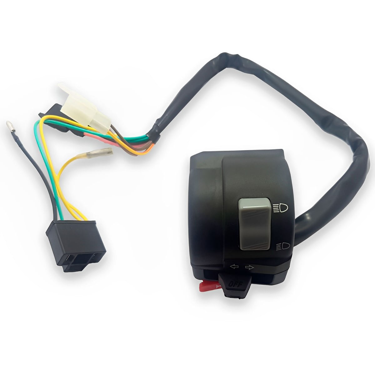 Punho Interruptor Luz YBR 125 Factor 2014 Até 2016 - Zouil