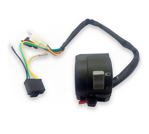 Punho Interruptor Luz YBR 125 Factor 2014 Até 2016 - Zouil