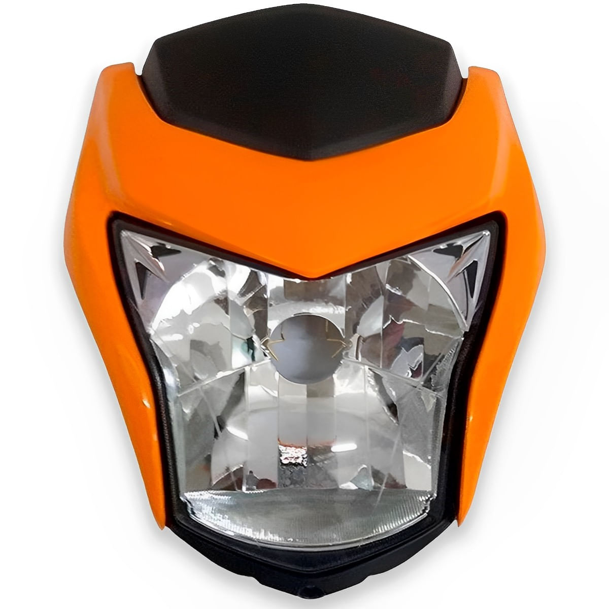 Frente Farol Completo NXR 160 Bros Esdd 2019 Laranja
