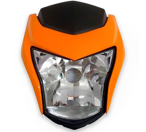 Frente Farol Completo NXR 160 Bros Esdd 2019 Laranja
