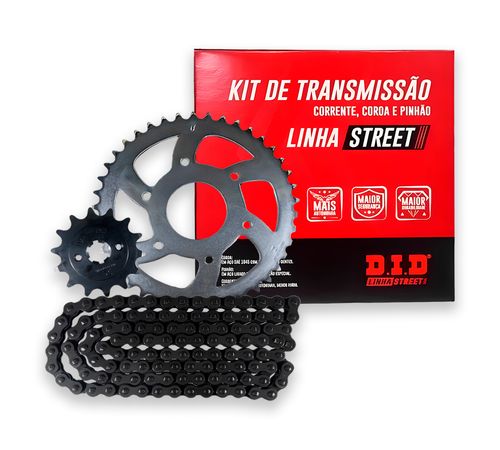 Kit Relação KTM Duke 390 2018 Em Diante Com Retentor – DID - Kit Relação KTM Duke 390 2018 Em Diante Com Retentor – Did