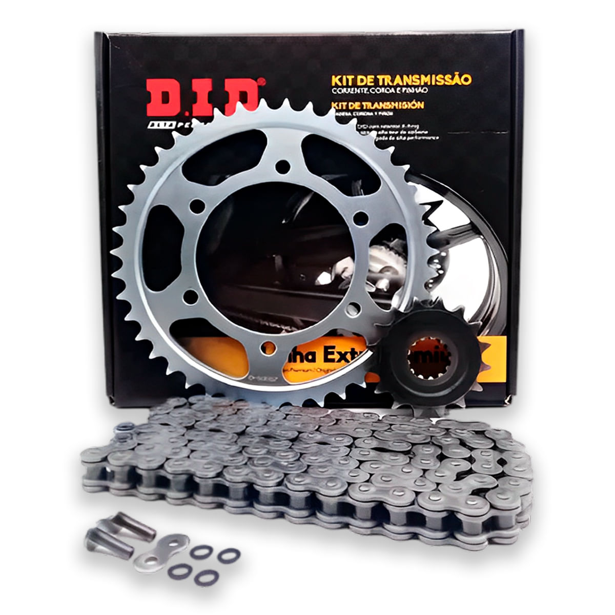 Kit Relação Kawasaki ER-6N Versys 650 com Retentor – DID