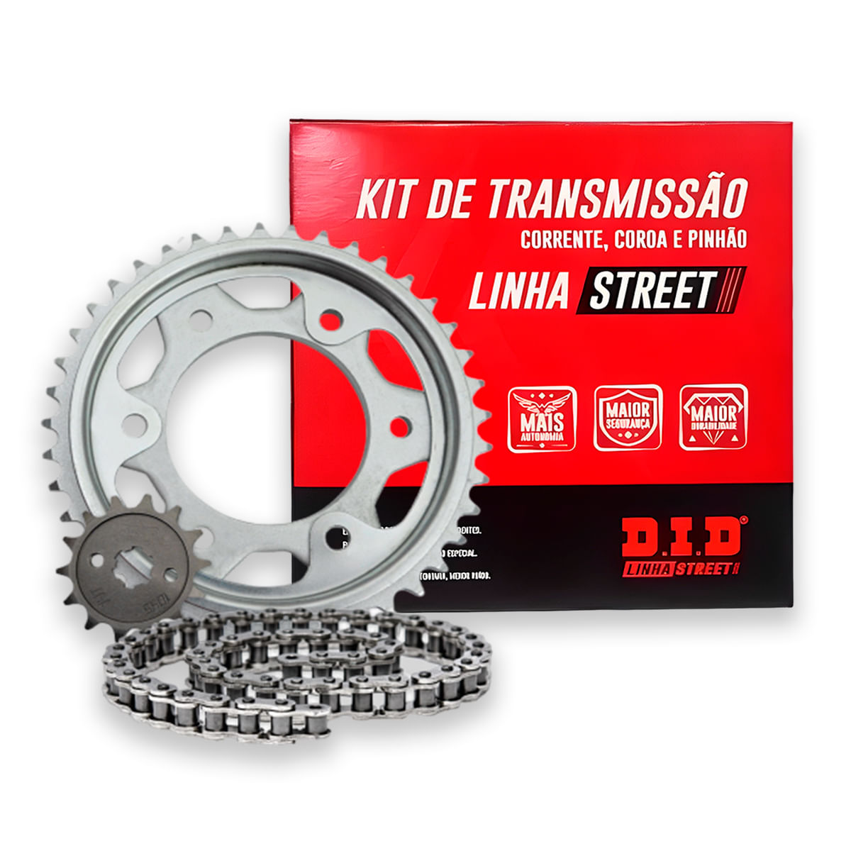 Kit Relação YS 150 Fazer Todos os Anos com Retentor – DID