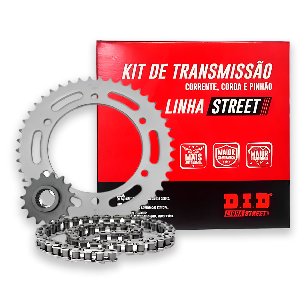 Kit Relação YS 250 Fazer Até 2017 com Retentor – DID