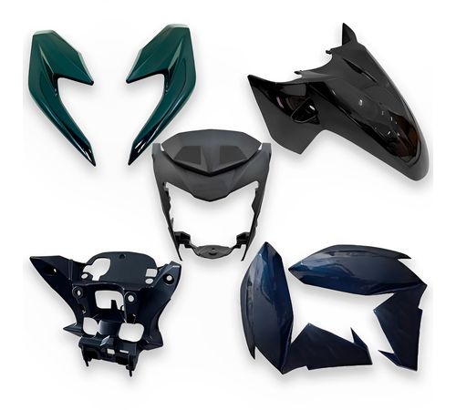Kit Carenagem Completo CB 250 Twister 2020 Cinza - Sportive