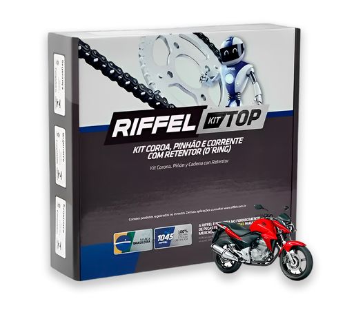 Kit Relação CB 300R 2009 Até 2015 Com Retentor - Riffel