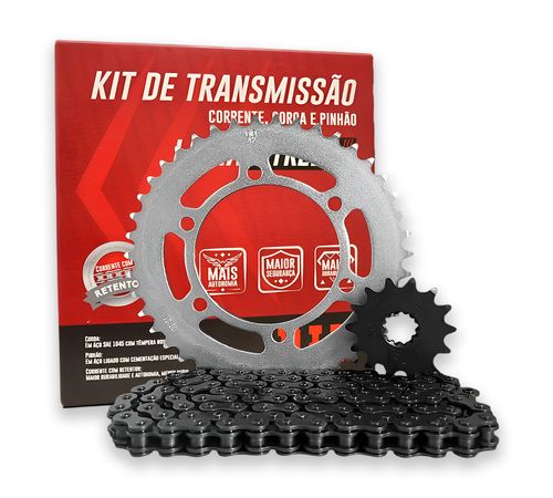Kit Relação Ninja 250R 300 400 Z300 Z400 Com Retentor - DID