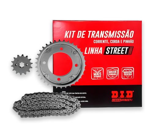 Kit Relação Pop 100 110 2015 Em Diante Sem Retentor - DID