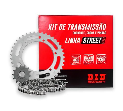 Kit Relação XTZ 250 Lander 2009 Até 2023 Com Retentor - DID