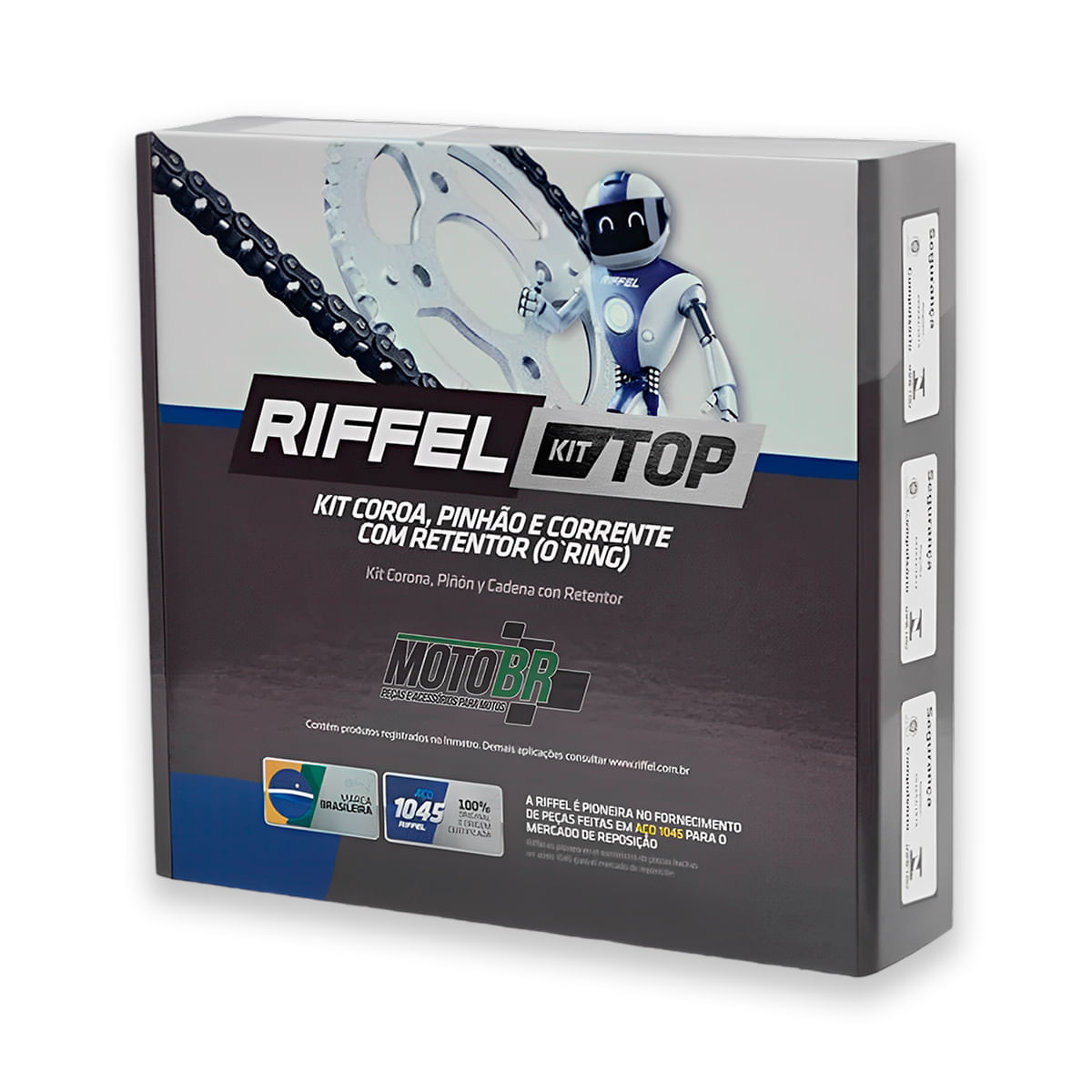 Kit Relação Titan 150 Fan 150 Start Cargo 150 com Retentor