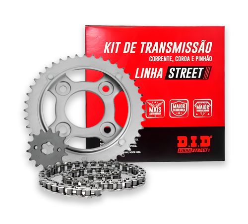 Kit Relação Fan 125 Cargo 125 2014 Até 2018 C/ Retentor - DID