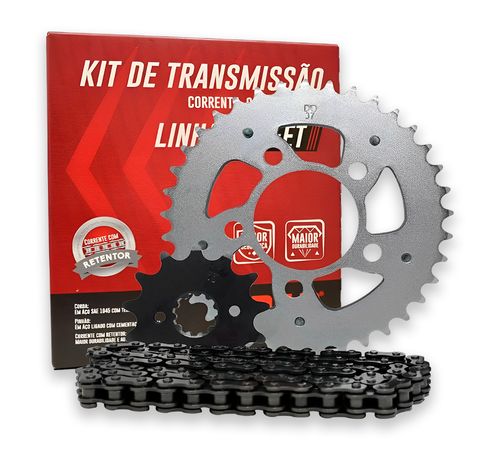 Kit Relação CBX 250 Twister 2001 Até 2008 Com Retentor - DID