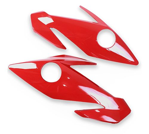 Carenagem Lateral Farol Titan 160 2022 Vermelho - Sportive