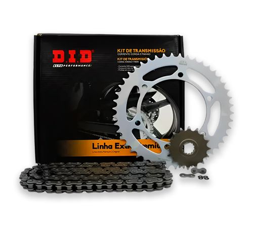 Kit Relação Yamaha XJ6 2009 Em Diante Com Retentor - DID