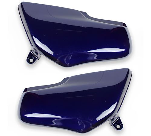 Tampa Lateral CG Titan 125 1999 Modelo 2000 Azul Metálico