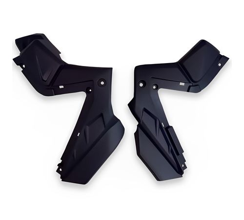 Complemento Tampa Lateral Titan 160 2016 Até 2023 Preto