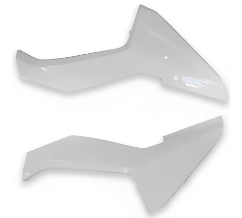 Tampa Lateral Titan 160 Ex 2016 Até 2021 Branco - Sportive