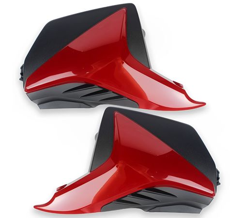Tampa Lateral Fan 125 2009 Até 2013 Vermelho - Sportive