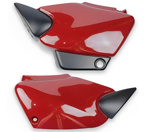 Tampa Lateral Fan 125 2007 Vermelho - Sportive