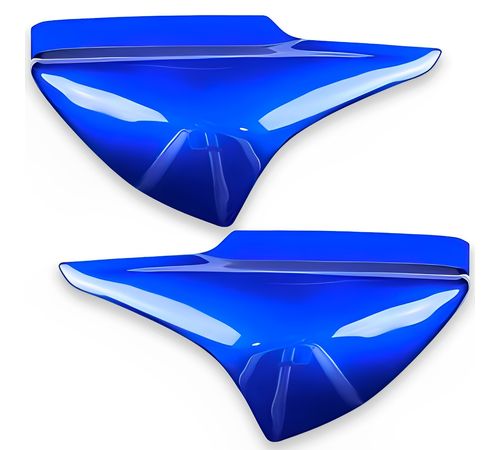 Tampa Lateral Titan 150 2004 Azul Twister Pérola - Pro Tork