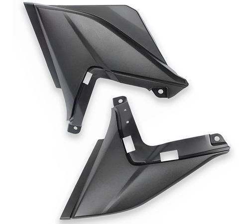 Complemento Tampa Lateral Titan 150 2014 Preto Injetado