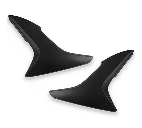 Complemento Tampa Lateral Titan 150 2010 A 2012 Preto Fosco