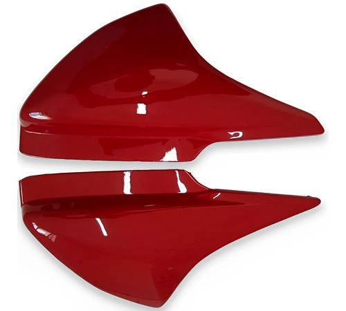 Tampa Lateral Titan 150 Job 150 2006 A 2008 Vermelho Guarau