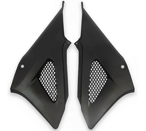 Tampa Lateral Com Grade CBX 250 Twister 2001 Até 2008 Preto
