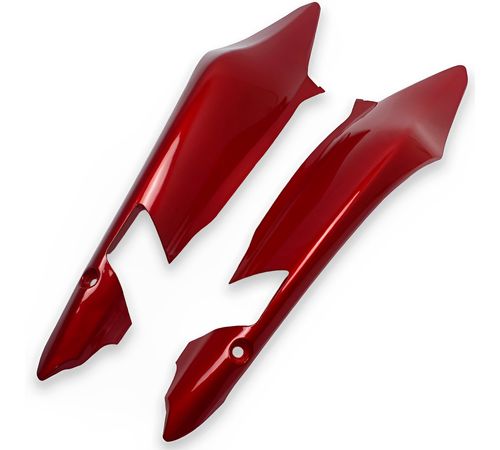 Tampa Lateral XRE 300 2012 Vermelho Candy Broméria