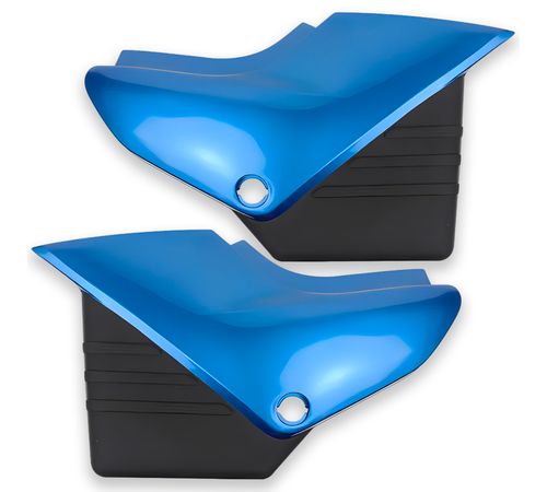 Tampa Lateral YBR 125 2004 Até 2005 Azul - Pro Tork