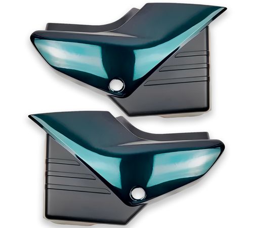 Tampa Lateral YBR 125 2000 Até 2001 Verde - Pro Tork