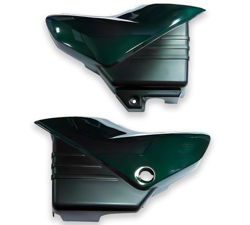 Tampa Lateral YBR 125 2006 Até 2007 Verde - Pro Tork